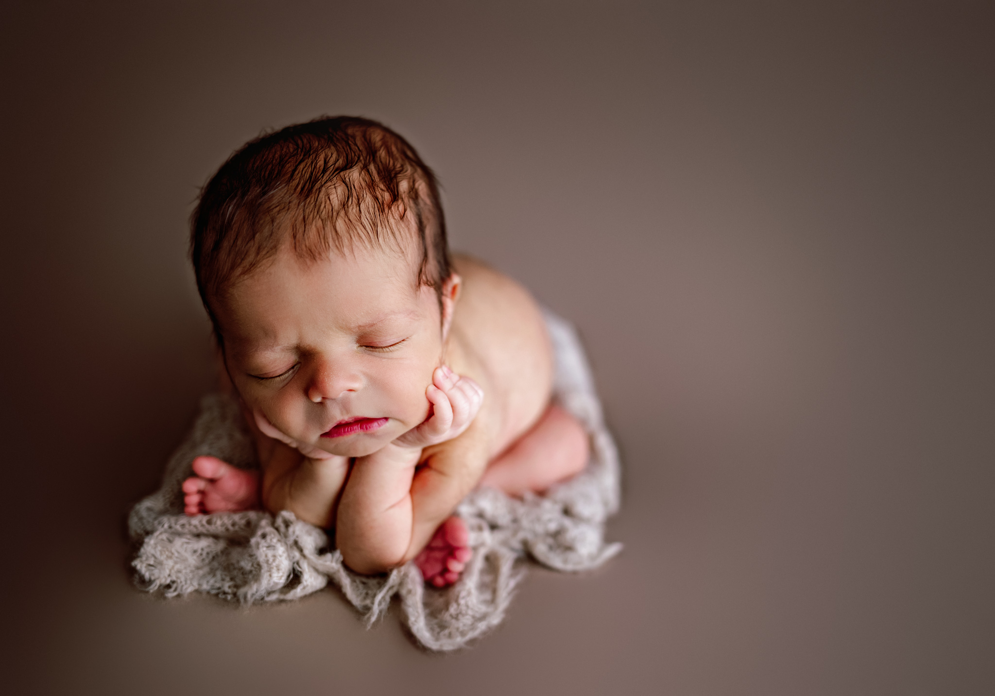 fine art newborn photography