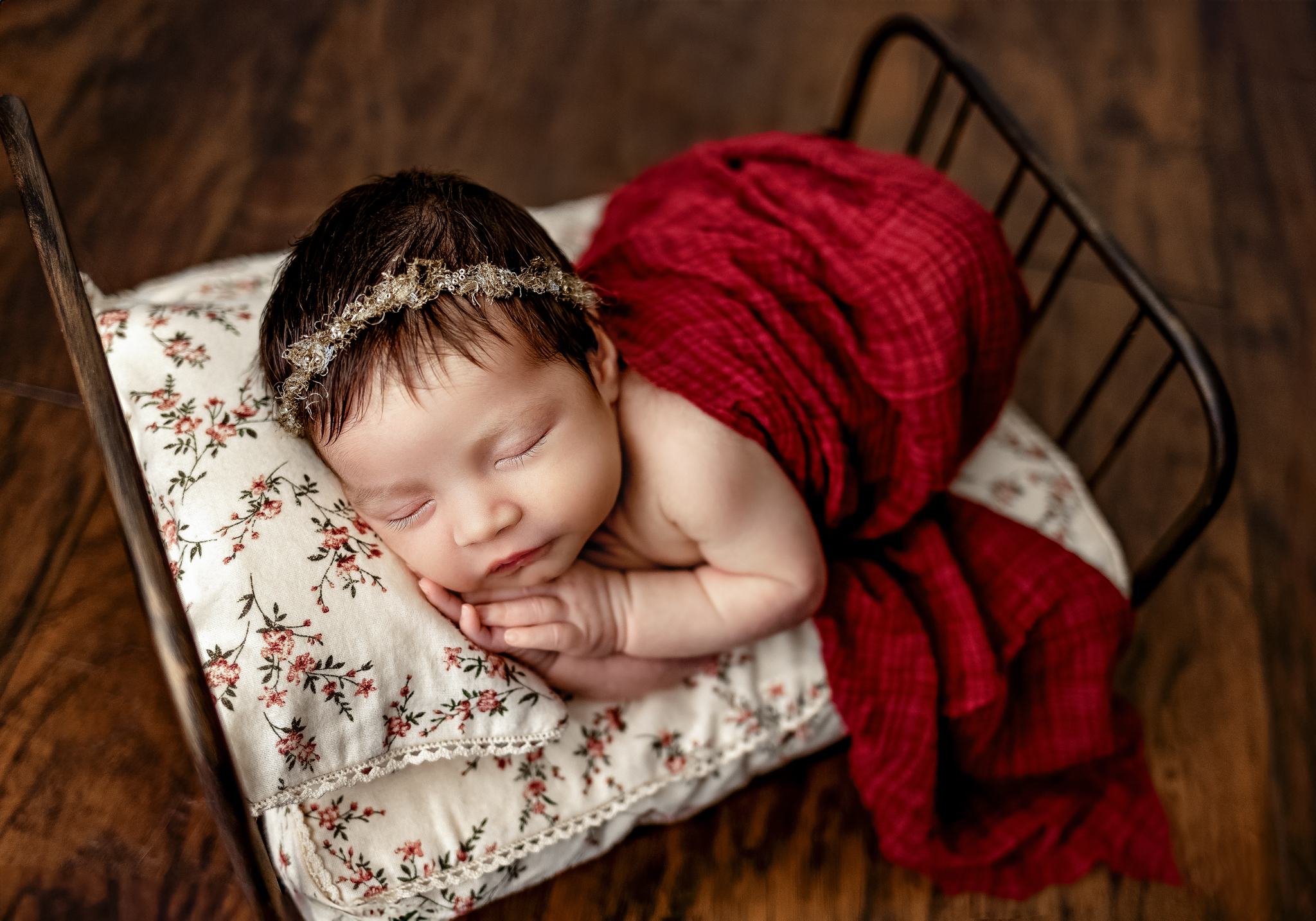 fine art newborn photography