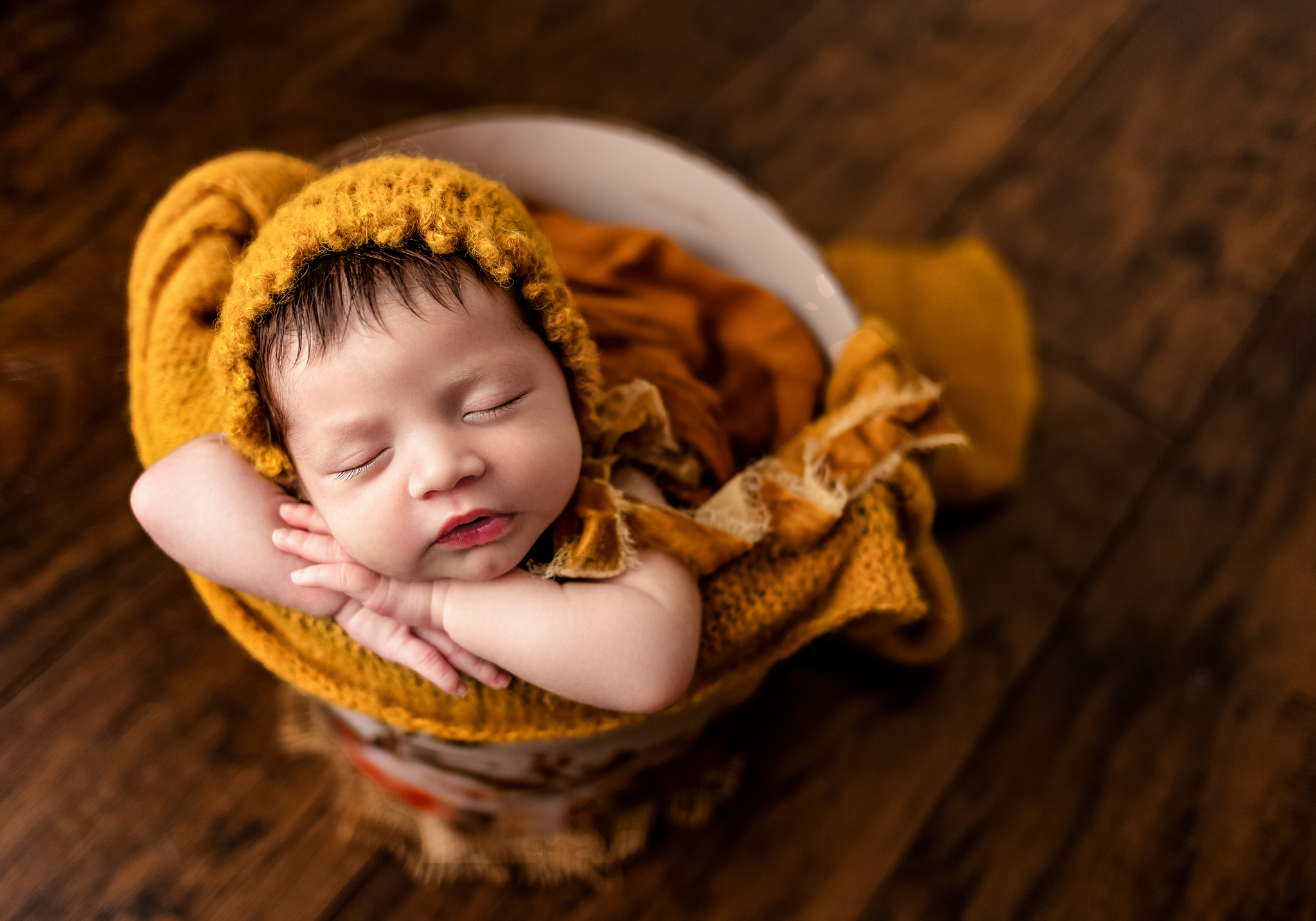 fine art newborn photography