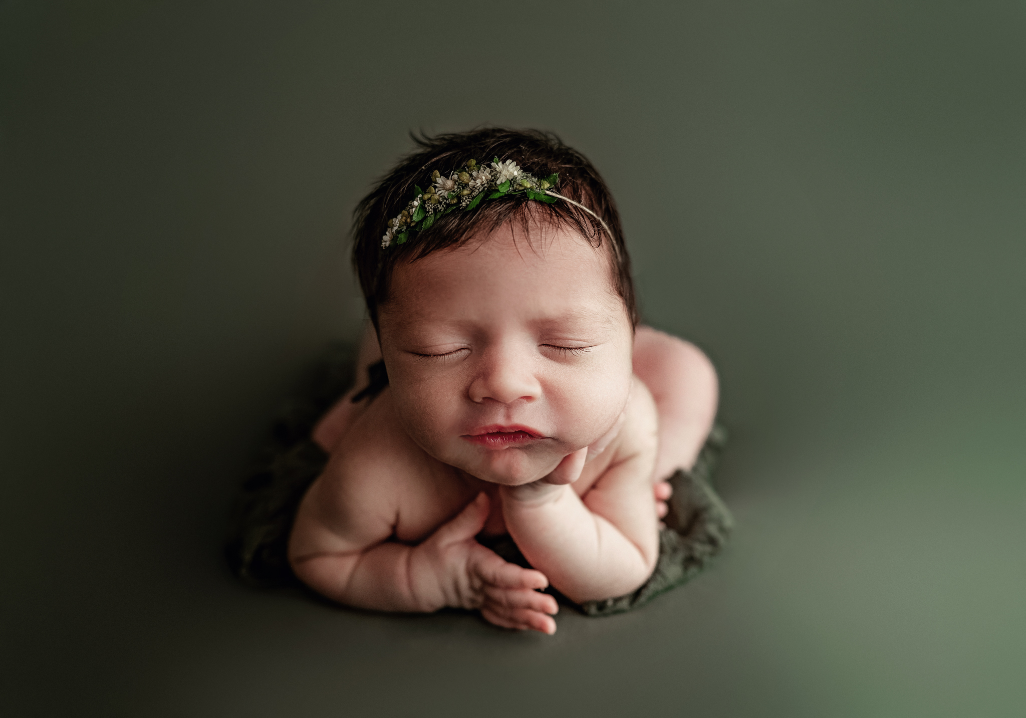 fine art newborn photography